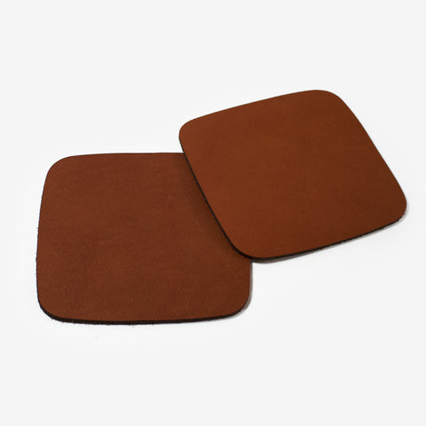 Corban & Blair - Artisan Leather Coaster - Pack of 6