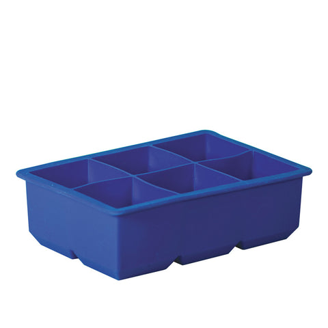 Avanti - Silicone 6 Cup King Ice Cube Tray - Blue