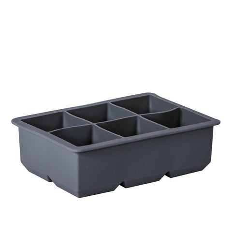 Avanti - Silicone 6 Cup King Ice Cube Tray - Charcoal