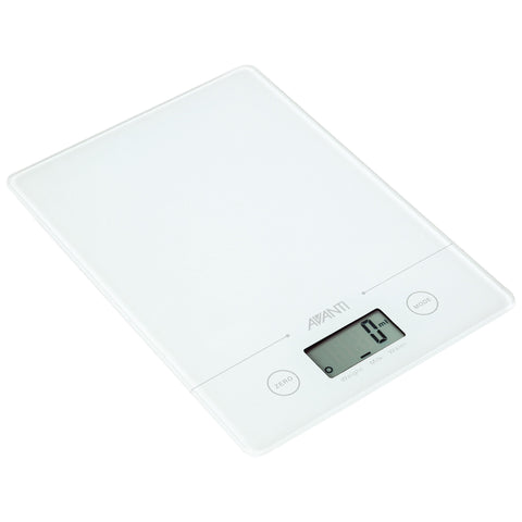 Avanti - Compact Kitchen Scale - White