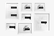Corban & Blair - Toko Wall Of Frames - White