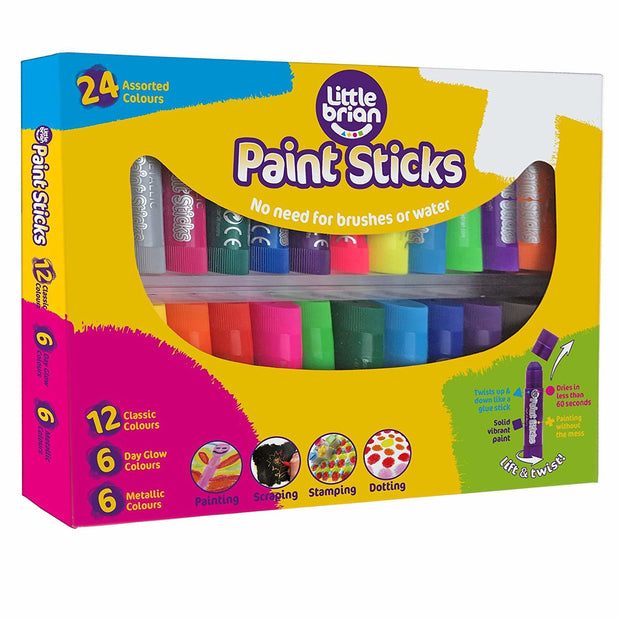 Little Brian - Paint Sticks (24 pieces)