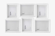 Corban & Blair - Maheno Wall Of Frames - White