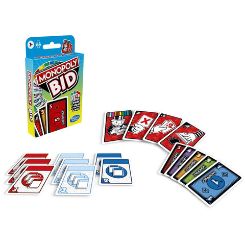 Hasbro - Monopoly: Bid Card Game