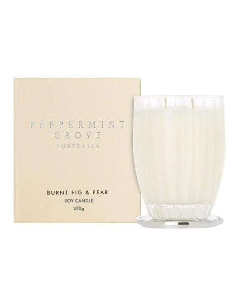 Peppermint Grove - Burnt Fig & Pear 370g Candle