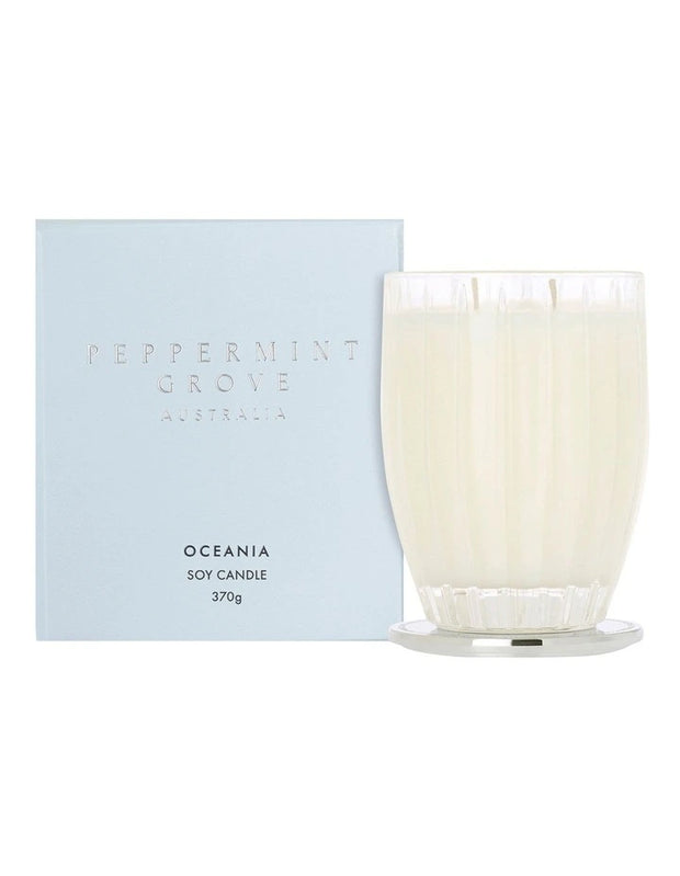 Peppermint Grove - Oceania Soy Candle 370g