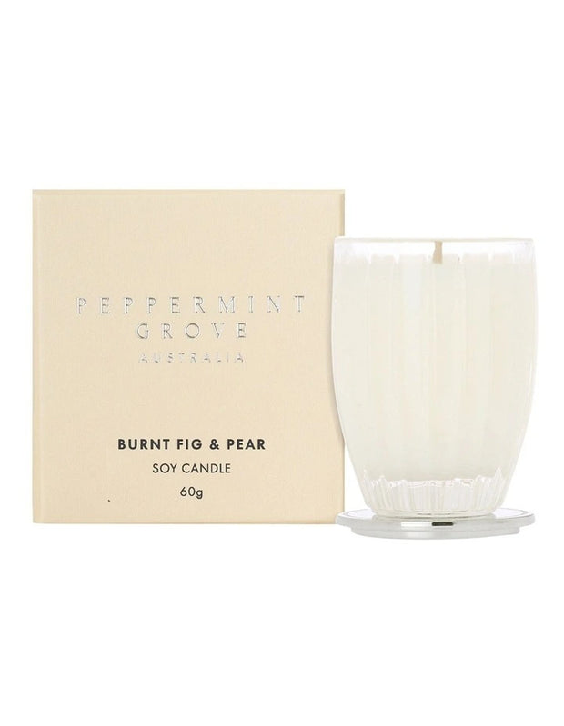 Peppermint Grove - Burnt Fig & Pear 60g Candle