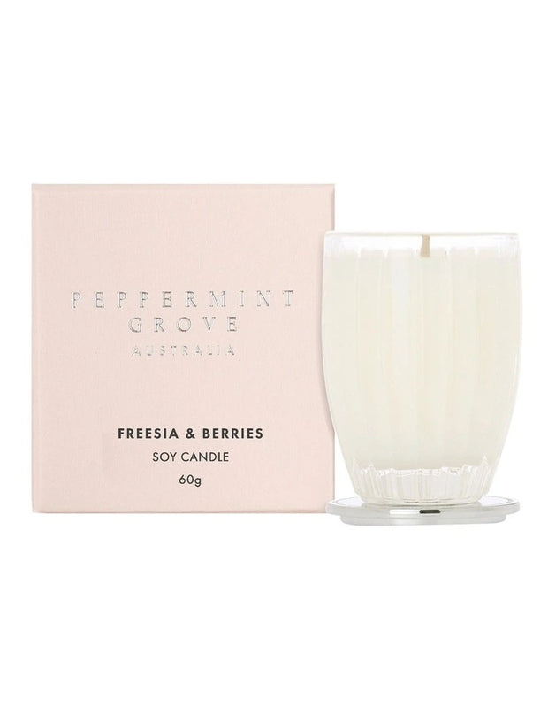 Peppermint Grove - Freesia & Berries 60g Candle