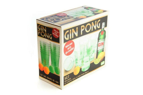 Gin Pong Drinking Game