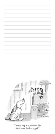 The New Yorker Cartoons Notepad - Cats