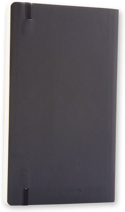 Moleskine - Classic Soft Cover Notebook - Large - Squared - Black