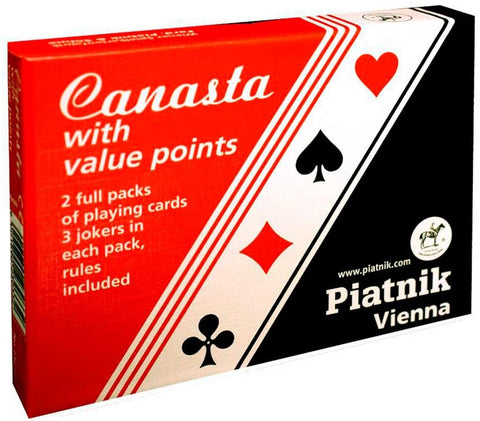 Canasta Cards (with value points)