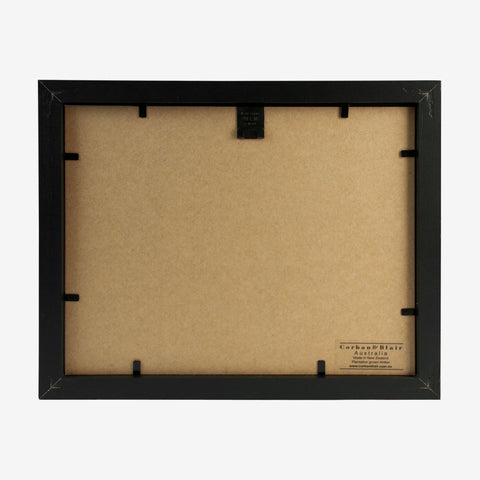 Corban & Blair - Box Frame With 5×7″ Mat Black