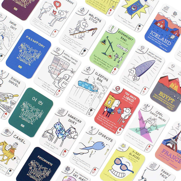 Ginger Fox - Itchy Feet Travel Card Game