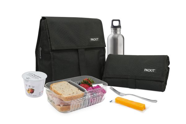 PackIt - Freezable Lunch Bag - Black