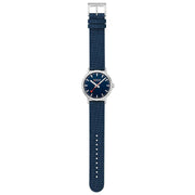 Mondaine - Classic 40mm Ocean Blue Watch