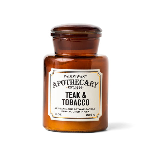 Paddywax - Apothecary Candle - Teak & Tobacco