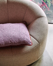 Kip & Co - Orchid Square Boucle Cushion