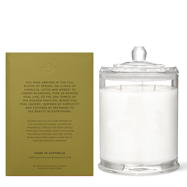 Glasshouse - Kyoto In Bloom 760g Candle