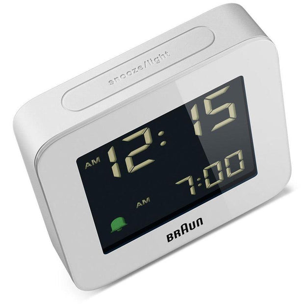 Braun - Digital Alarm Clock (BC09W) - White