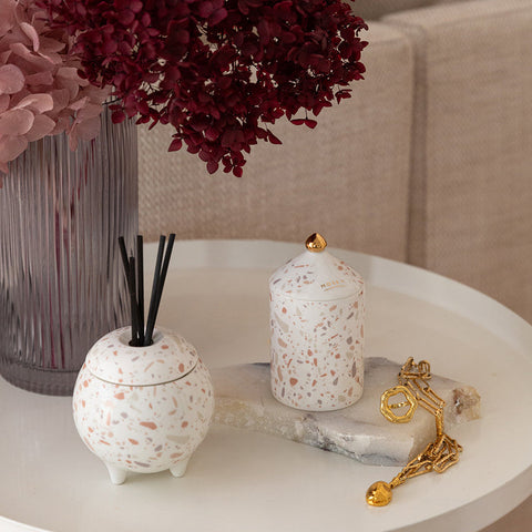 Moss St. Fragrances - Ceramic Diffuser 350ml - Camellia & White Lotus