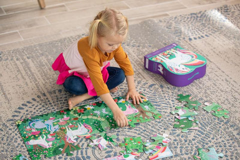 Crocodile Creek - Classic Floor Puzzle 36 pc - Unicorn Dreams