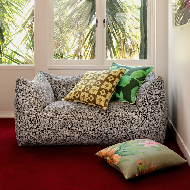 Bonnie & Neil - Dogwood Green Cushion 60cm