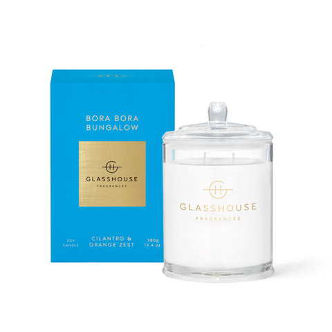 Glasshouse - Bora Bora Bungalow 380g Candle