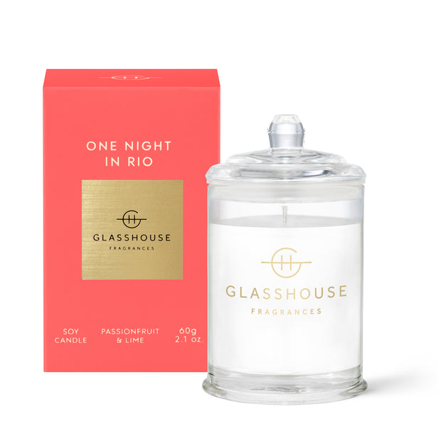 Glasshouse - One Night In Rio 60g Candle
