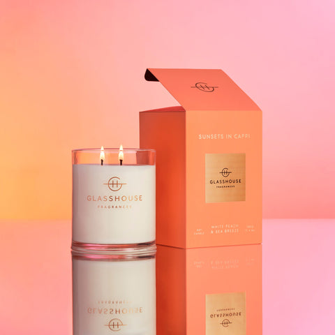 Glasshouse - Sunsets In Capri 380g Candle