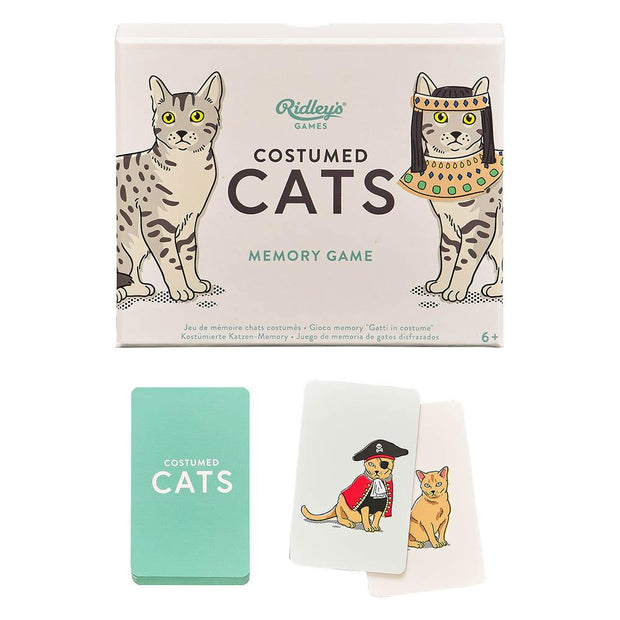 Ridley's - Costumed Cats Memory Card Game