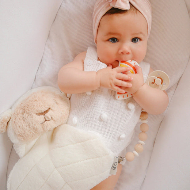 O.B Designs - Baby Comforter - Lee Lambs