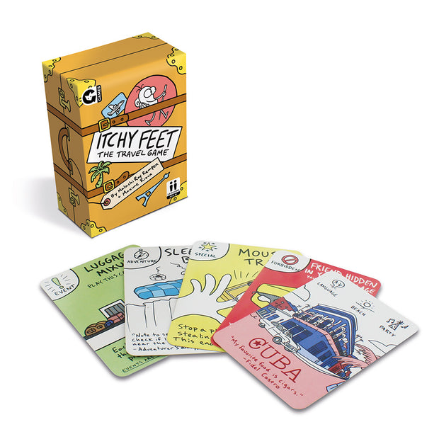 Ginger Fox - Itchy Feet Travel Card Game