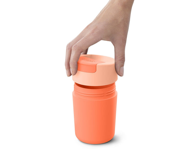 Joseph Joseph - Sipp™ Travel Mug with Hygienic Lid 340ml - Coral