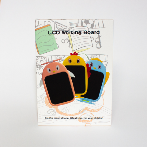 LCD Penguin Writing Board - Pink