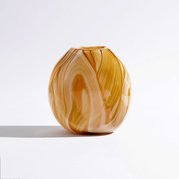 Ben David - Malibu Vase Round - Honey