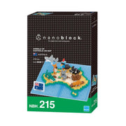 Nanoblock - Animals of Australia on Map