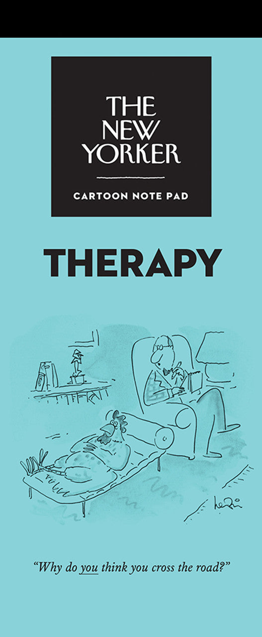The New Yorker Cartoons Notepad - Therapy