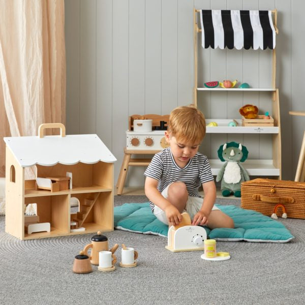 Nordic Kids - Wooden Toaster Set