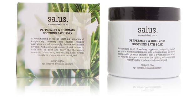 Salus - Peppermint & Rosemary Soothing Bath Soak 500g