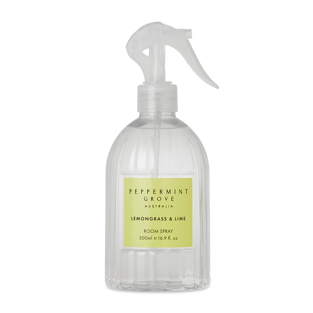 Peppermint Grove - Lemongrass & Lime 500ml Room Spray