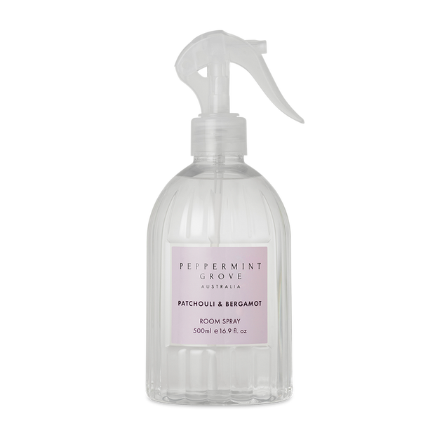 Peppermint Grove - Patchouli & Bergamot 500ml Room Spray