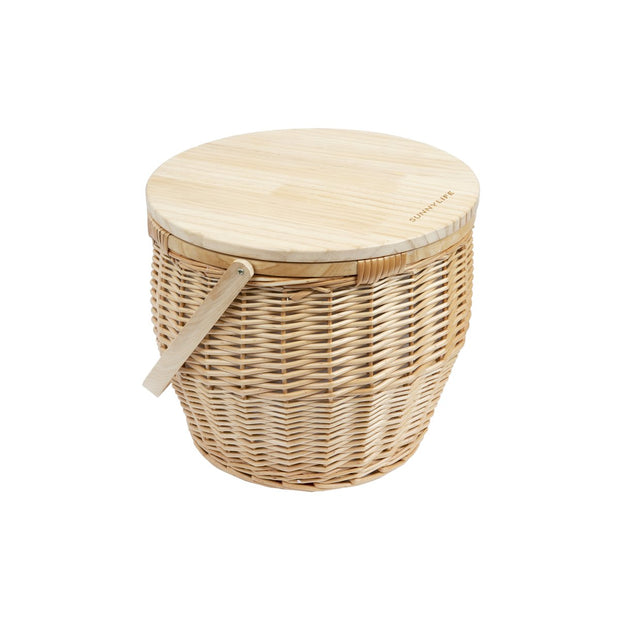 Sunnylife - Round Picnic Cooler Basket