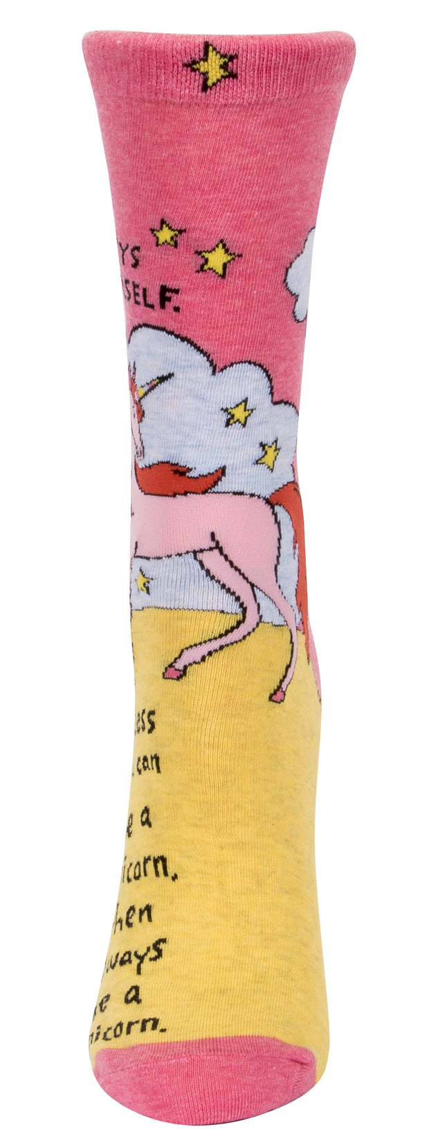 Blue Q - Always Be A Unicorn - Women’s Crew Socks