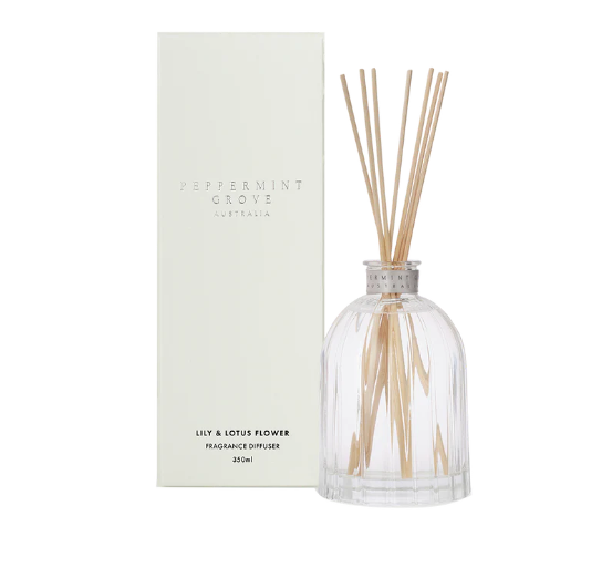 Peppermint Grove - Lily & Lotus Flower 100ml Diffuser