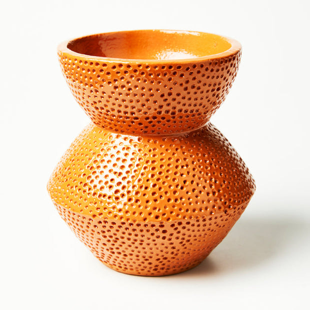Jones & Co - Speck Vase - Pecan