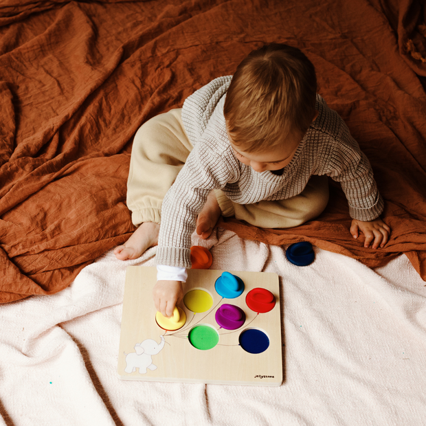 Jellystone - Balloon Colour Sorter Rainbow Bright
