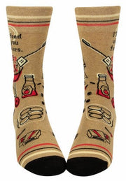 Blue Q - I'll Feed All You F*ckers - Men’s Crew Socks