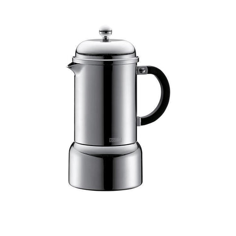 Bodum Chambord Espresso Maker 6 Cup-Coffee Makers-Bodum-Chrome-OPUS Design