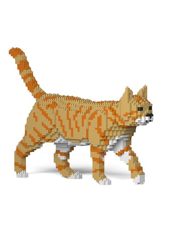 Jekca Building Blocks - Orange Tabby Cat